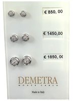 Pendientes Demetra Mujer ESSENTIAL in Oro blanco Diamante 0.16 Ct 021.IL.050.016.W.A3 - 021.IL.050.016.W.A3